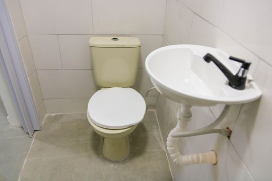 Banheiro de casa para alugar com 1 quarto, 38m² em Méier, Rio de Janeiro