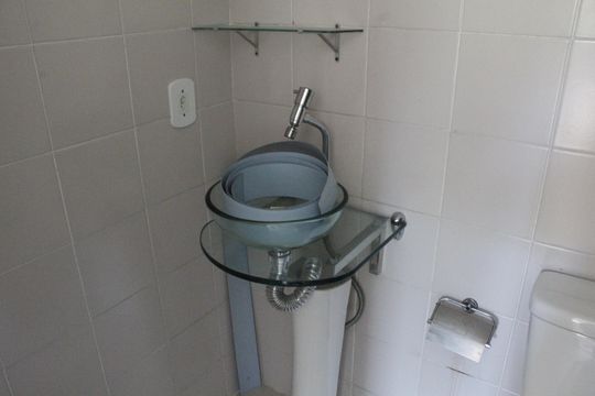 Banheiro da Suíte de apartamento à venda com 2 quartos, 59m² em Taquara, Rio de Janeiro
