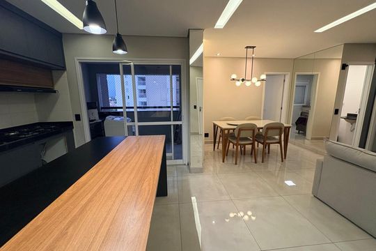Sala de apartamento para alugar com 2 quartos, 65m² em Parque Industrial, São José dos Campos