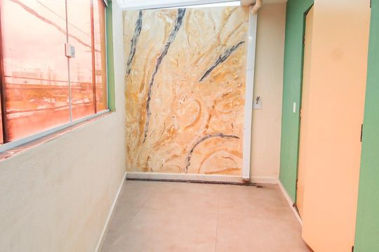 Varanda da Suíte de casa à venda com 2 quartos, 120m² em Campo Limpo, São Paulo