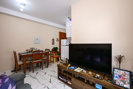 Sala de apartamento para alugar com 2 quartos, 44m² em Jardim Boa Vista (zona Oeste), São Paulo