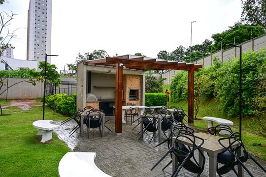 Churrasqueira de apartamento para alugar com 2 quartos, 44m² em Jardim Boa Vista (zona Oeste), São Paulo