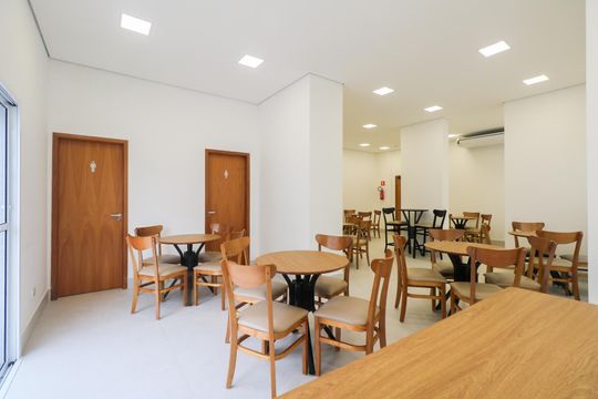 Salão de Festas de apartamento à venda com 3 quartos, 83m² em Santa Paula, São Caetano do Sul