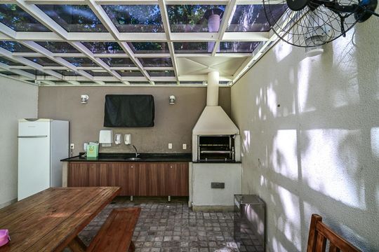 Churrasqueira de apartamento à venda com 3 quartos, 87m² em Vila Andrade, São Paulo