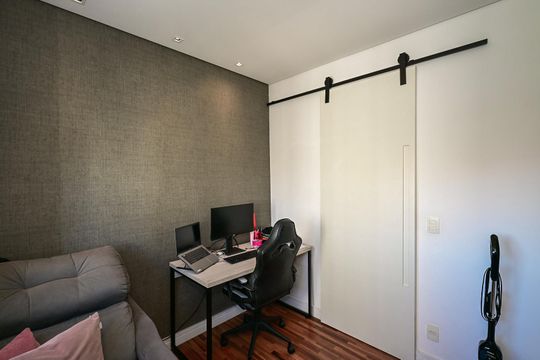 Quarto 1/Escritório de apartamento à venda com 3 quartos, 87m² em Vila Andrade, São Paulo