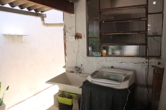 Área de Serviço de casa à venda com 3 quartos, 159m² em Santo Antônio, São Caetano do Sul