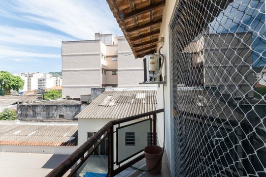 Varanda Suíte 1 e 2 de casa à venda com 3 quartos, 251m² em Vila Isabel, Rio de Janeiro