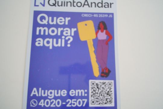 placa de apartamento para alugar com 2 quartos, 48m² em Santos Dumont, São Leopoldo