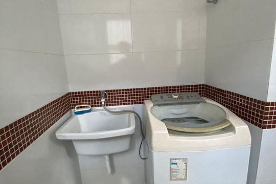 Área de serviço de apartamento para alugar com 2 quartos, 60m² em Pampulha, Uberlândia