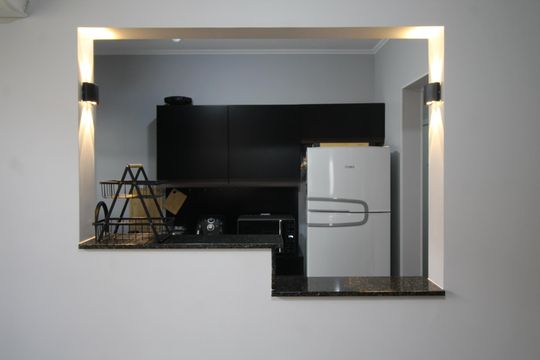 Cozinha de apartamento à venda com 3 quartos, 65m² em Navegantes, Porto Alegre