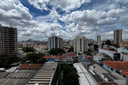 Varanda da Sala Vista de apartamento à venda com 3 quartos, 112m² em Lauzane Paulista, São Paulo