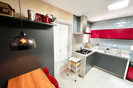 Cozinha de apartamento à venda com 3 quartos, 112m² em Lauzane Paulista, São Paulo