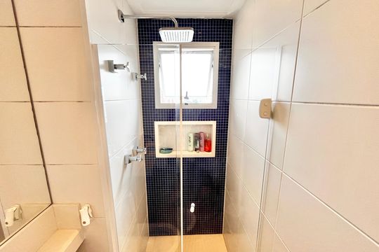 Banheiro da Suíte 2 de apartamento à venda com 3 quartos, 112m² em Lauzane Paulista, São Paulo