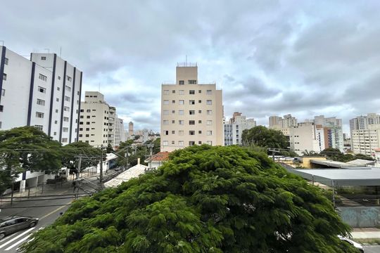 Vista da Varanda de kitnet/studio à venda com 1 quarto, 26m² em Vila Clementino, São Paulo