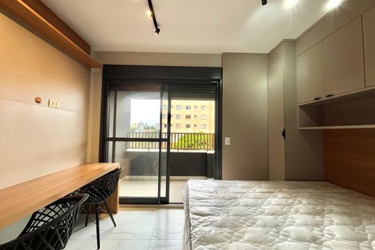 Sala/Quarto de kitnet/studio à venda com 1 quarto, 26m² em Vila Clementino, São Paulo