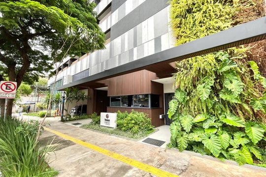 Fachada de kitnet/studio à venda com 1 quarto, 26m² em Vila Clementino, São Paulo