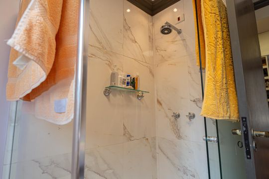 Banheiro da Suíte de casa para alugar com 4 quartos, 230m² em Bela Vista, São Paulo