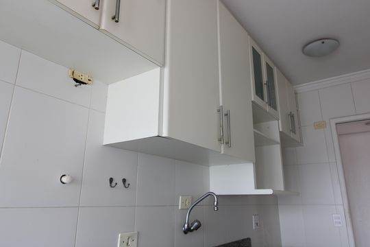 Cozinha de apartamento à venda com 2 quartos, 57m² em Penha de França, São Paulo