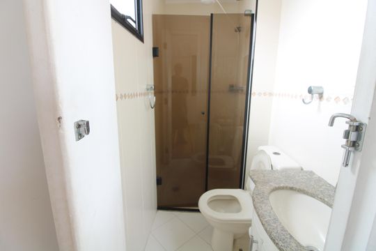 Banheiro do Quarto 2 de apartamento à venda com 2 quartos, 57m² em Penha de França, São Paulo