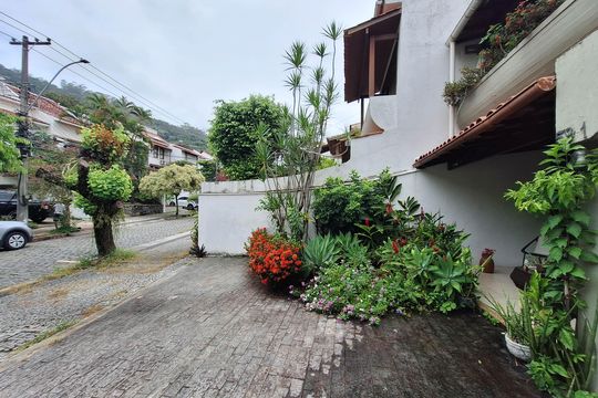 Quintal de casa de condomínio à venda com 4 quartos, 223m² em São Francisco, Niterói