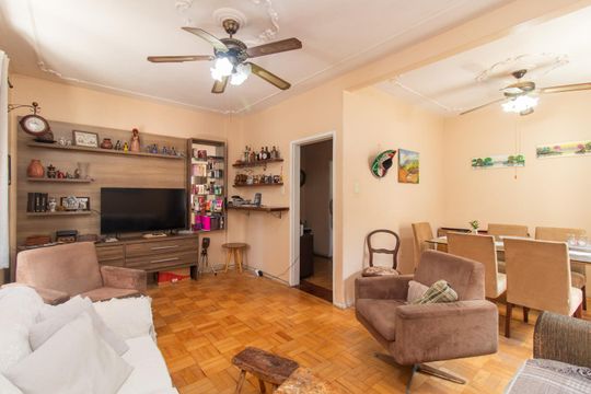 Sala de apartamento à venda com 3 quartos, 103m² em Centro Histórico, Porto Alegre
