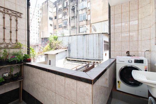 Área de Serviço de apartamento à venda com 3 quartos, 103m² em Centro Histórico, Porto Alegre