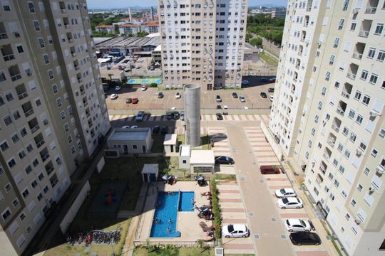 Área comum - Piscina de apartamento à venda com 2 quartos, 44m² em Humaitá, Porto Alegre