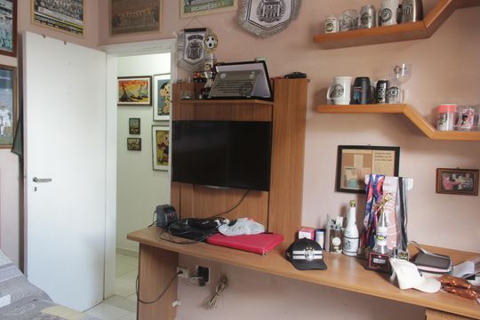 Quarto 2 de casa de condomínio para alugar com 3 quartos, 100m² em Macuco, Santos