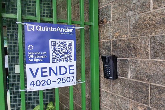 Plaquinha de apartamento à venda com 3 quartos, 75m² em Vila Caminho do Mar, São Bernardo do Campo
