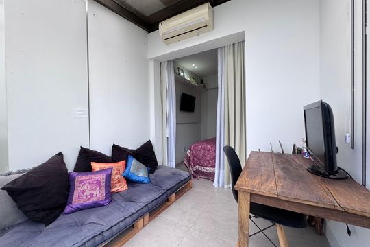 Quarto 1 - Varanda de apartamento à venda com 3 quartos, 150m² em Recreio dos Bandeirantes, Rio de Janeiro
