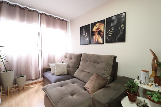 Sala de apartamento para alugar com 2 quartos, 60m² em Grand Ville, Uberlândia