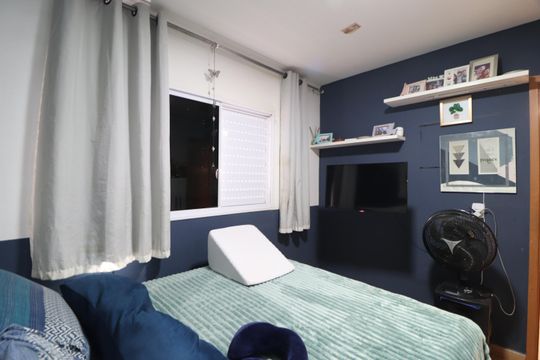 Quarto 1  de apartamento para alugar com 2 quartos, 60m² em Grand Ville, Uberlândia