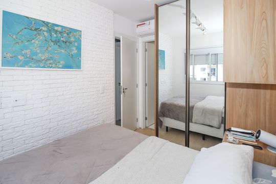 Suíte de apartamento à venda com 2 quartos, 52m² em Água Branca, São Paulo