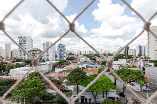 Vista do Quarto 1 de apartamento para alugar com 2 quartos, 89m² em Brooklin, São Paulo