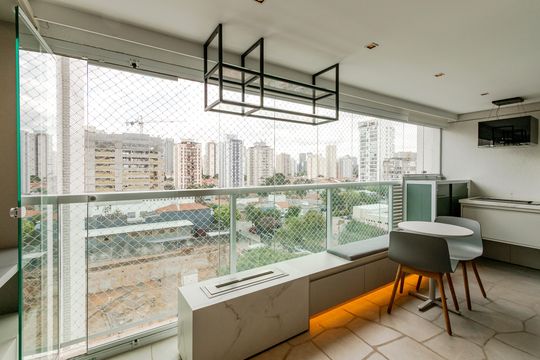 Varanda de apartamento para alugar com 2 quartos, 89m² em Brooklin, São Paulo