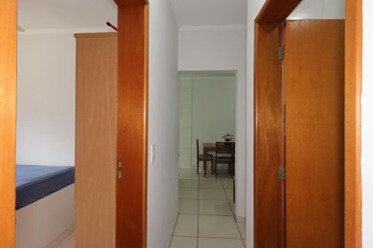 Corredor de apartamento à venda com 3 quartos, 65m² em Parque Oratório, Santo André