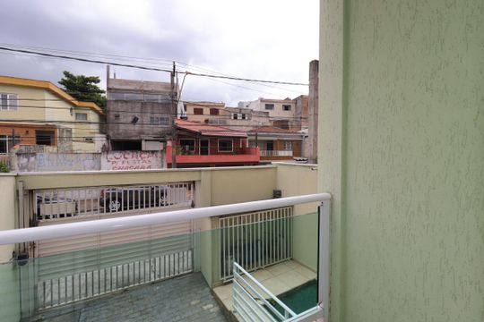 Sacada do Quarto 1 de apartamento à venda com 3 quartos, 65m² em Parque Oratório, Santo André