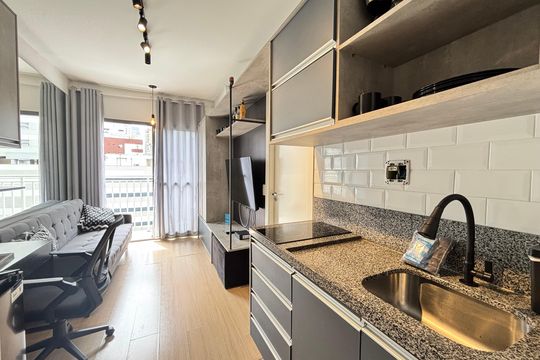 Studio de kitnet/studio à venda com 1 quarto, 30m² em Vila Nova Conceição, São Paulo