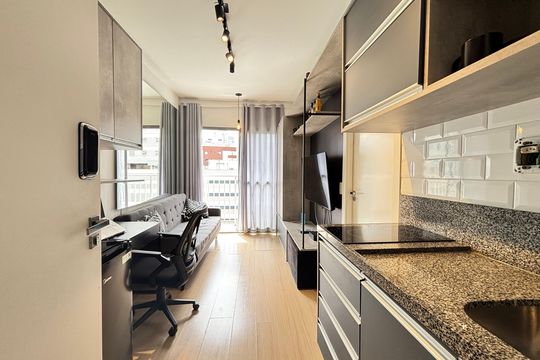 Studio de kitnet/studio à venda com 1 quarto, 30m² em Vila Nova Conceição, São Paulo