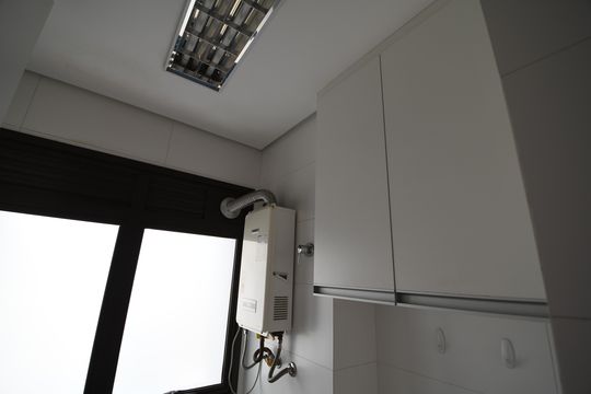 Área de Serviço de apartamento à venda com 1 quarto, 57m² em Cambuí, Campinas