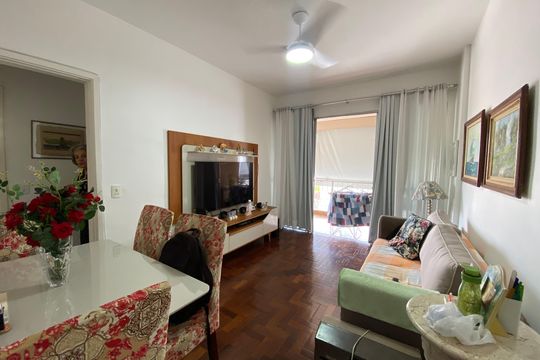 Sala de apartamento à venda com 3 quartos, 63m² em Lins de Vasconcelos, Rio de Janeiro