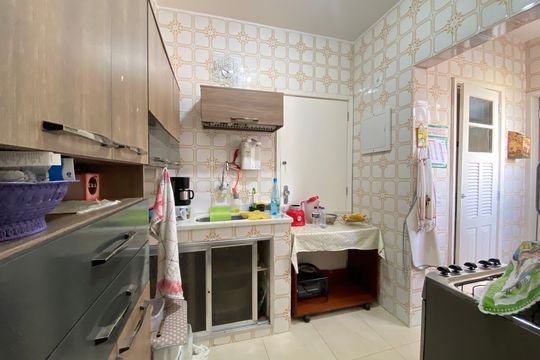 Cozinha de apartamento à venda com 3 quartos, 63m² em Lins de Vasconcelos, Rio de Janeiro