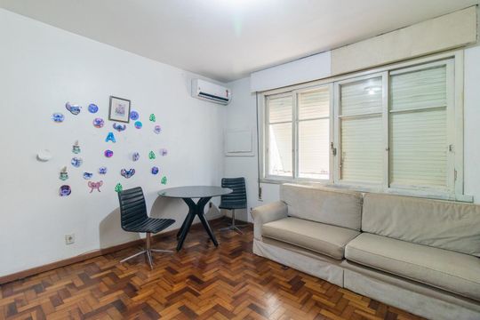 Sala de apartamento para alugar com 3 quartos, 88m² em Menino Deus, Porto Alegre