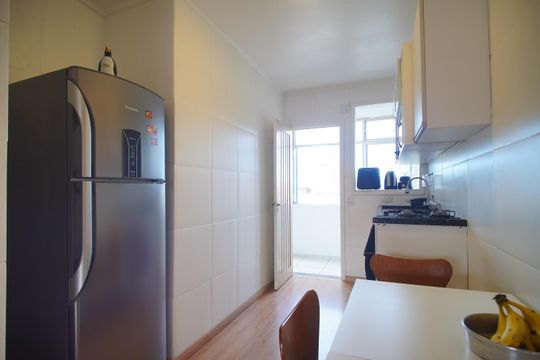 Cozinha de apartamento à venda com 2 quartos, 82m² em Centro, São Leopoldo