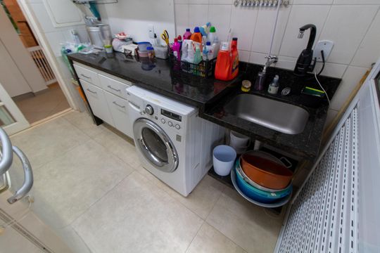 ÁREA DE SERVIÇO de casa de condomínio à venda com 4 quartos, 421m² em Jardim Botânico (sousas), Campinas