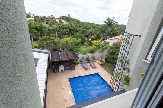VISTA DO QUARTO 1 de casa de condomínio à venda com 4 quartos, 421m² em Jardim Botânico (sousas), Campinas