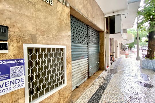 Placa de apartamento para alugar com 1 quarto, 42m² em Copacabana, Rio de Janeiro