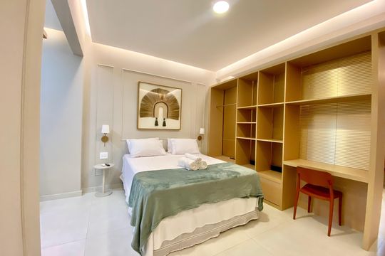 Suite de apartamento para alugar com 1 quarto, 42m² em Copacabana, Rio de Janeiro