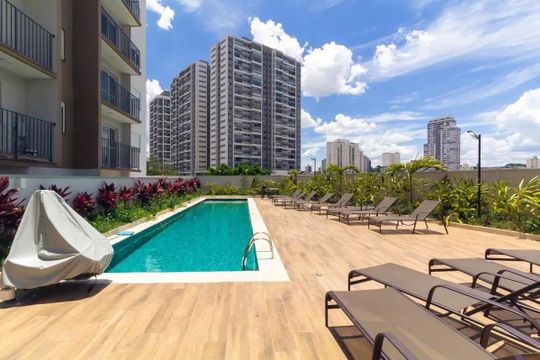 Área comum - Piscina de apartamento à venda com 2 quartos, 37m² em Vila Independencia, São Paulo