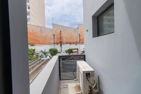 Sacada da Suite 3 de casa à venda com 3 quartos, 110m² em Vila Leopoldina, São Paulo
